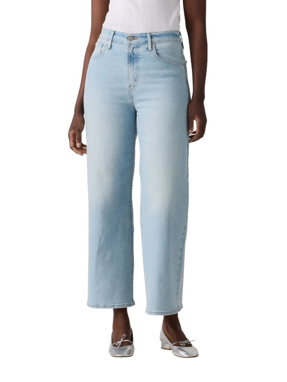 Levi's Women's Light Wash High Rise Wide Leg Jeans Size 27
